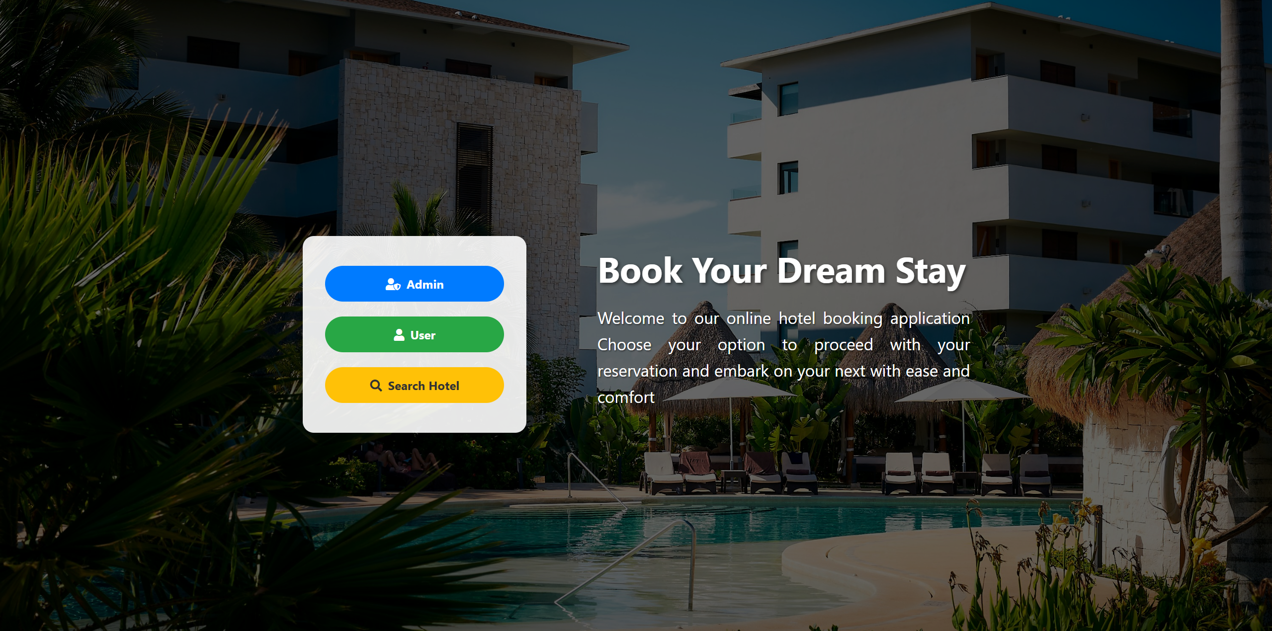 Hotel Booking Web Application